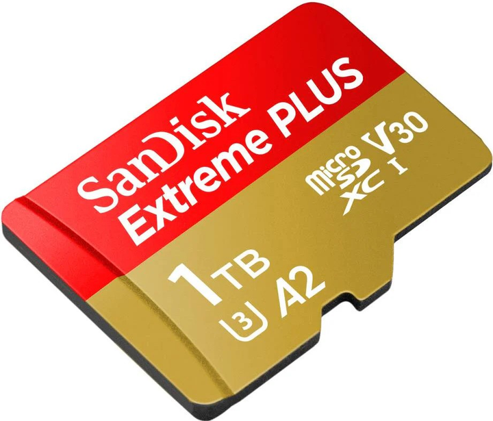 Карта пам'яті SanDisk Extreme Plus MicroSDXC V30 UHS-I 1TB (0619659209155) - зображення 4