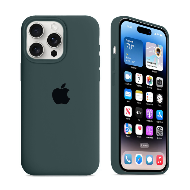 Чохол Kassel Silicone Full Case Protective для iPhone 13 Pro з мікрофіброю сірий Plasma Ash - Фото 1 Чохол Kassel Silicone Full Case Protective для iPhone 13 Pro з мікрофіброю сірий Plasma Ash - зображення 1