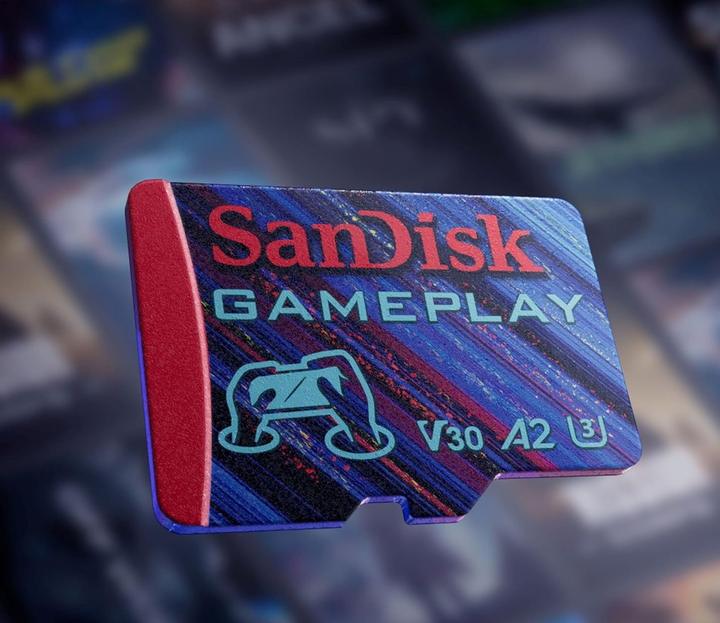 Карта пам'яті SanDisk GamePlay microSDXC UHS-I V30 512GB (0619659208073) - зображення 4