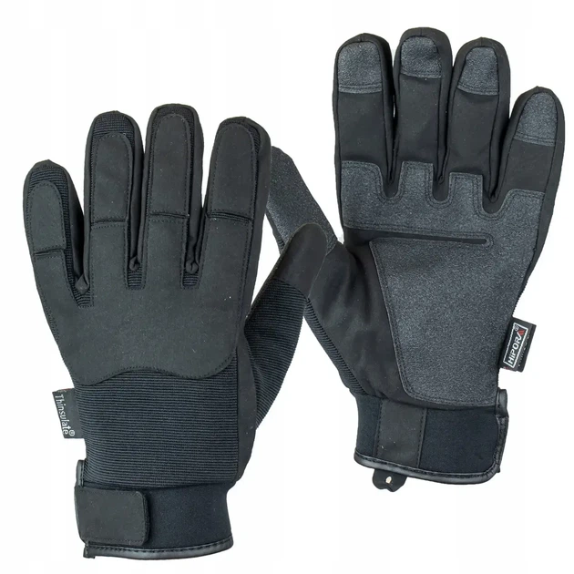 Перчатки тактические зимние с мембраной Mil-tec 12520802 Черные Gloves Winter Thinsulate - 2XL - изображение 3