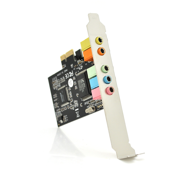 Звуковая карта PCI-E Voltronic 5.1CH 3D 4.1 для Windows 98/2000/XP/NT/7 32/64 BOX - изображение 1