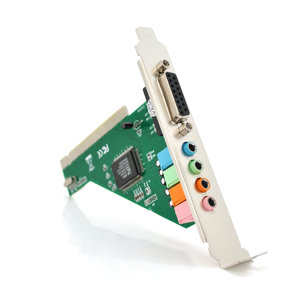 Звуковая карта PCI Voltronic 4CH 3D 4.1 16 бит 48 кГц для Windows - изображение 1