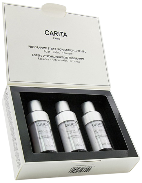 Zestaw do pielęgnacji twarzy Carita Progressif Lift Fermete Serum 3x15 ml (353963735820) - obraz 2