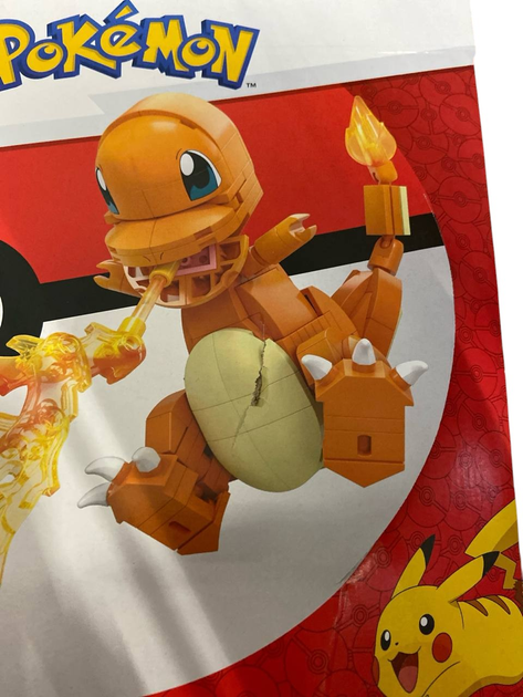 Конструктор Mega Charmander Medium Pokemon 180 деталей (887961834598) (955555907740458) - Уцінка - зображення 3