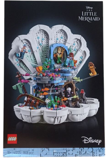 Конструктор LEGO Disney The Little Mermaid Royal Clamshell 1808 деталей (43225) (955555907897969) - Уцінка - зображення 2