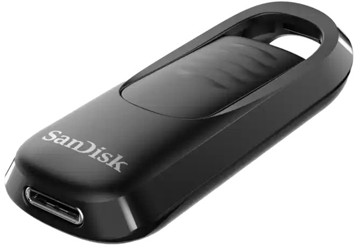 Pendrive SanDisk Ultra Slider 512GB USB 3.2 Gen 1 Type-C Black (0619659206673) - obraz 4