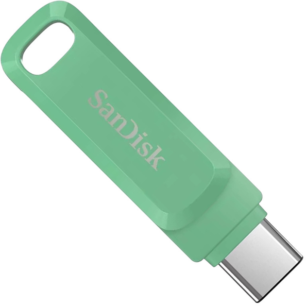 Флеш пам'ять USB SanDisk Ultra Dual Drive GO 256GB USB Type-C/A Absinthe Green (0619659203924) - зображення 1