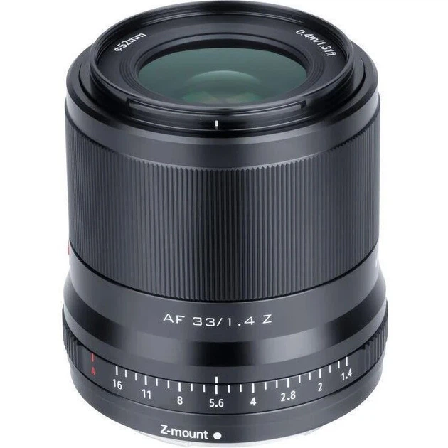 Об'єктив Viltrox AF 33mm f/1.4 Z Black - изображение 6
