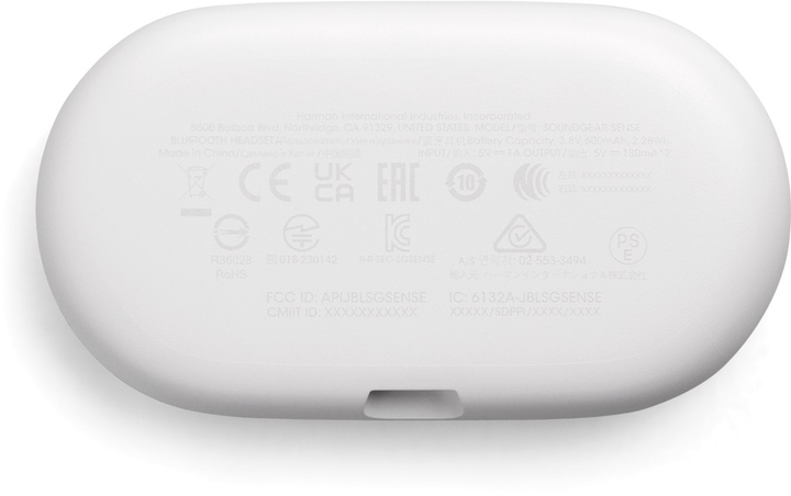 Słuchawki JBL Soundgear Sense White (JBLSNDGRSNSWHT) - obraz 9