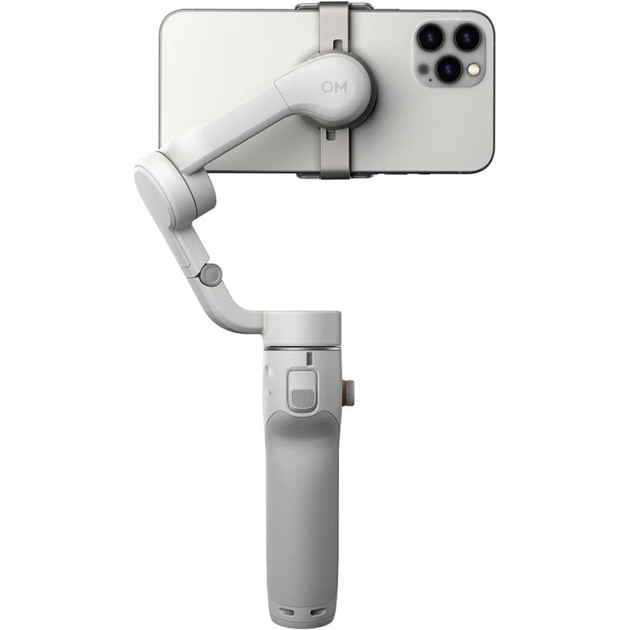 Трьохосьовий стабілізатор - монопод DJI Osmo Mobile 6 Platinum Gray (CP.OS.00000284.01) - зображення 3
