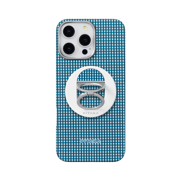 Магнитное кольцо-держатель для телефона Pitaka MagEZ Grip 3 Ocean Blue (MGO2406) - изображение 2