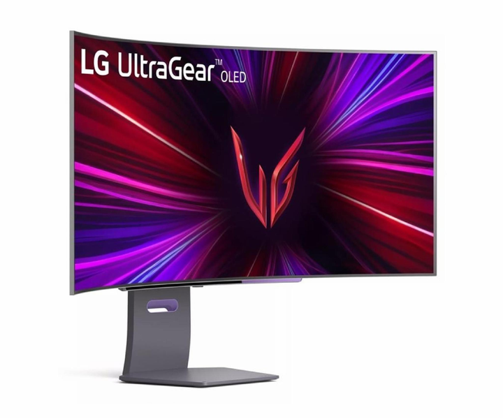 Монитор геймерский 44.5" 240Hz LG UltraGear 45GS95QE-B OLED безрамочный изогнутый - изображение 2