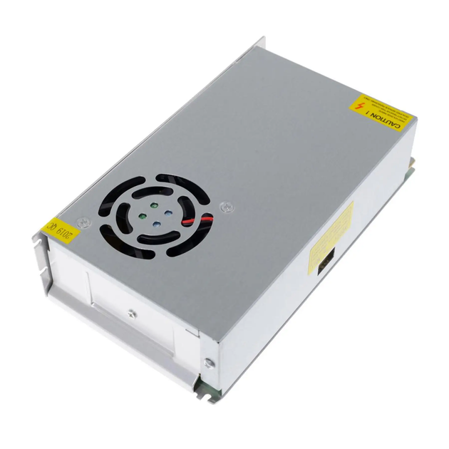 Блок живлення імпульсний 12V/20A, в металевому корпусі, / Перфорований адаптер для світлодіодної стрічки METAL (L) - изображение 8