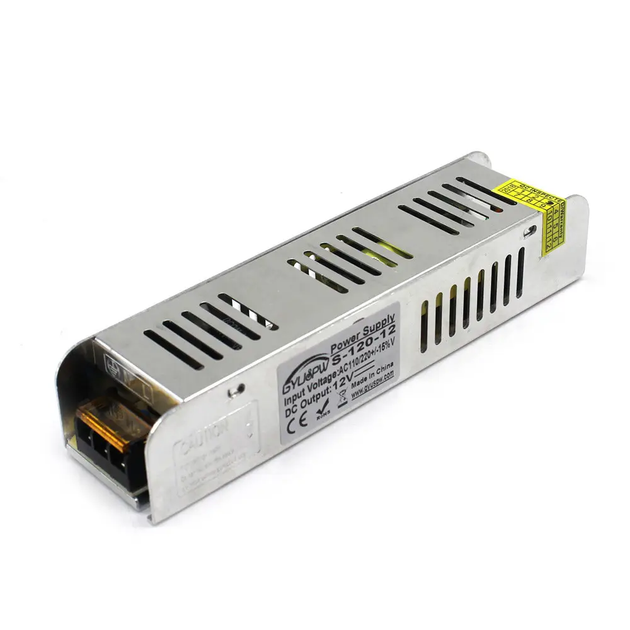 Блок живлення імпульсний 12V, 25A / Мережевий / Для світлодіодної стрічки METAL Long (L) - изображение 5
