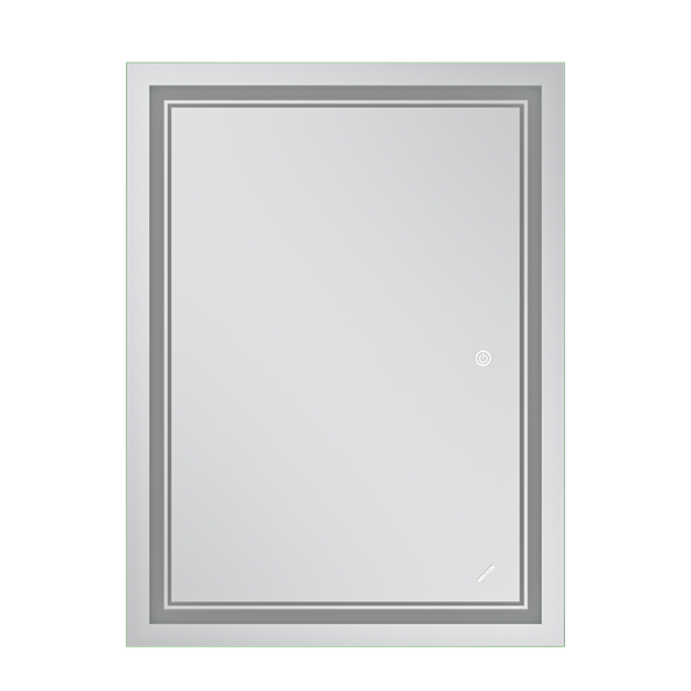 Зеркало Mixxus Premium QUADRO MR20-80x60-Reverse с Led Touch, Anti-fog, димером, регулятором яркости (MP6619) - изображение 2