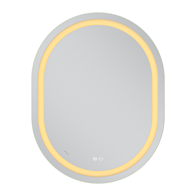 Дзеркало Mixxus Premium ELLIPSE MV05-90x70-REVERSE (LED Touch, Anti-fog, димер (3-6,5kK)) (MP6644) - Фото 2 Дзеркало Mixxus Premium ELLIPSE MV05-90x70-REVERSE (LED Touch, Anti-fog, димер (3-6,5kK)) (MP6644) - зображення 2