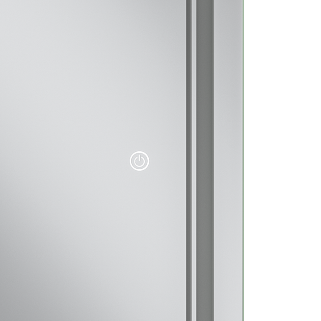 Дзеркало Mixxus Premium QUADRO MR20-50x80-REVERSE (LED Touch, Anti-fog, димер) (MP6620) - зображення 12