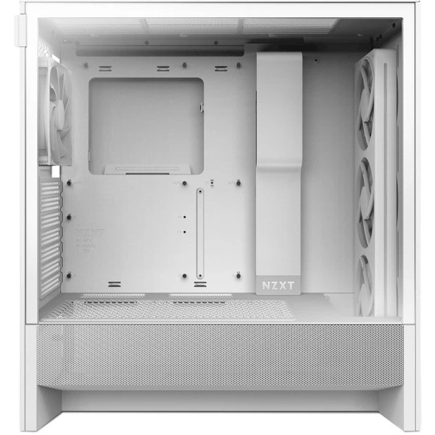 NZXT H5 Flow RGB White with window (CC-H52FW-R1) - изображение 4