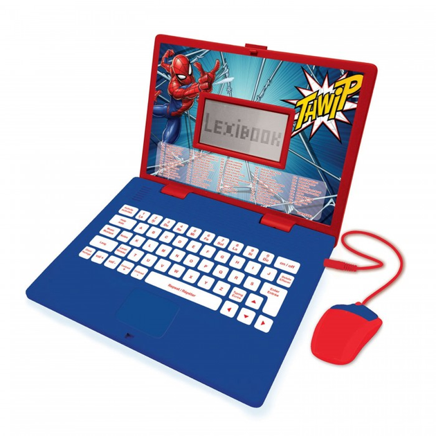 Laptop edukacyjny Lexibook Spiderman (3380743102207) - obraz 1