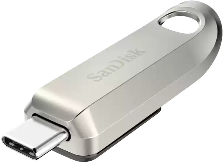 Флеш пам'ять USB SanDisk Ultra Luxe 512GB USB 3.2 Gen 1 Type-C Silver (0619659206925) - зображення 2