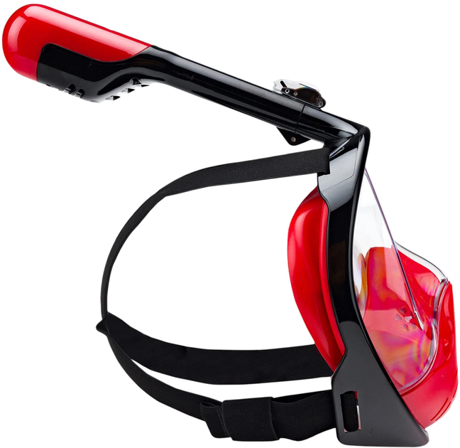 Maska pełnotwarzowa Aquastic SMA-01SC S/M Red (5904823002461) - obraz 3