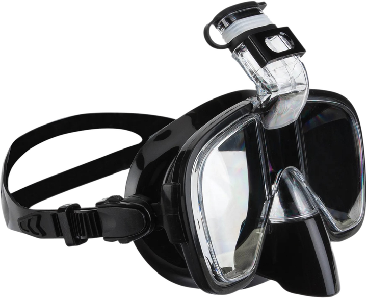 Набір для снорклінгу Aquastic SMFK-01LC S/M Black (5904823002560) - зображення 7