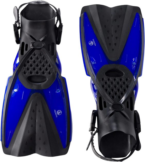 Набір для снорклінгу Aquastic SMFK-01LN S/M Blue (5904823002652) - зображення 3