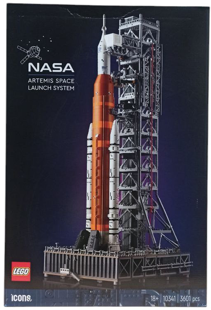 Zestaw klockow LEGO Icons Rakieta SLS NASA Artemis 3601 element (10341) (955555908551540) - Outlet - obraz 2