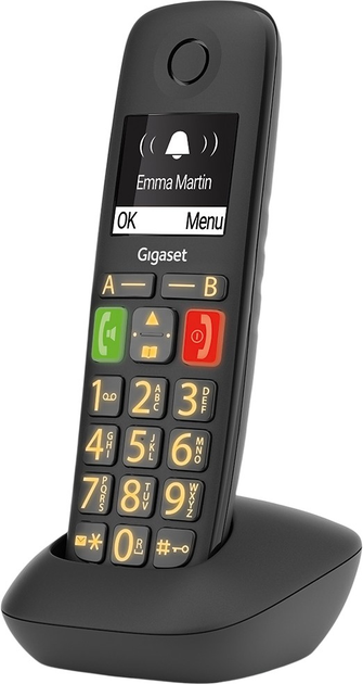 Додаткова слухавка DECT Gigaset E290HX (S30852-H2961-B101) - зображення 4