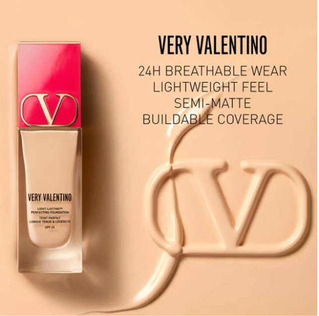Тональний крем Valentino Very Valentino SPF 25 3 Medium Neutra 25 мл (3614273218245) - зображення 4