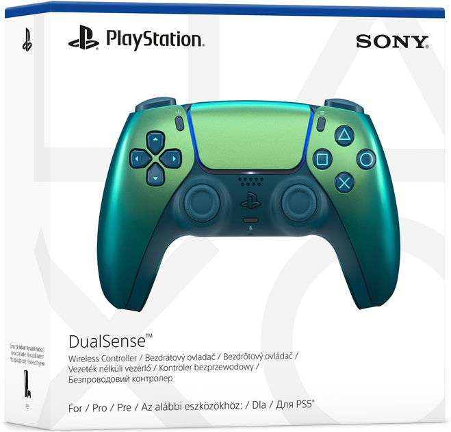 Bezprzewodowy kontroler Sony PlayStation DualSense Chrome Teal (0711719590477) - obraz 5