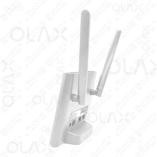 4G LTE WiFi маршрутизатор OLAX AX9 PRO "B" CPE з акумулятором на 4000 мАч + дві антени по 5 dBi| Швидкість до 150 Мбіт/с (Cat.4) | Підтримка до 32 пристроїв - зображення 5