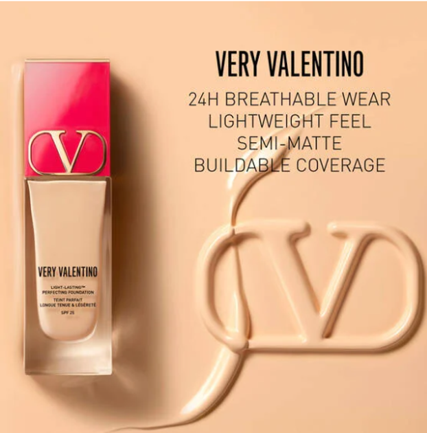 Тональний крем Valentino Very Valentino SPF 25 3 Medium Ambra 25 мл (3614273218290) - зображення 4