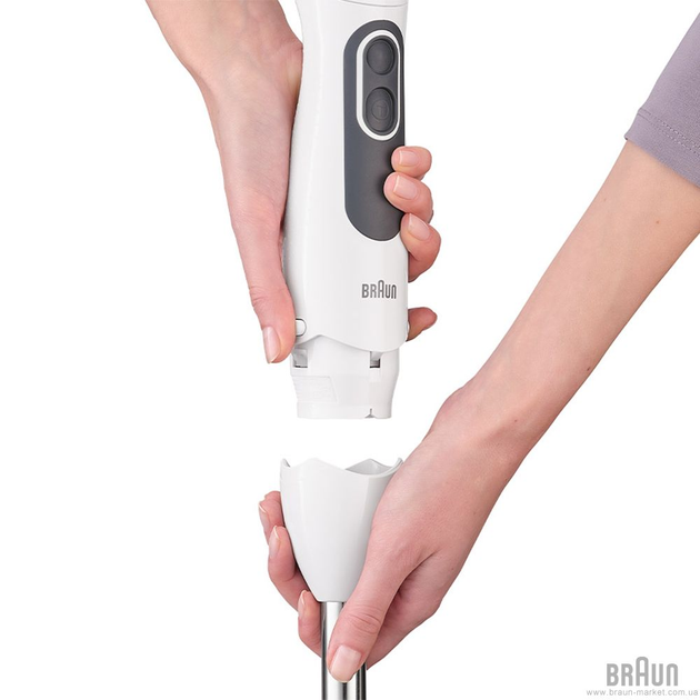 Ручний блендер Braun MultiQuick 3 Vario MQ 3100 WH Smoothie+ (154513) - зображення 4