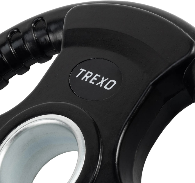 Диск чавунний Trexo прогумований RW5 5 кг Black (5904823007343) - зображення 3