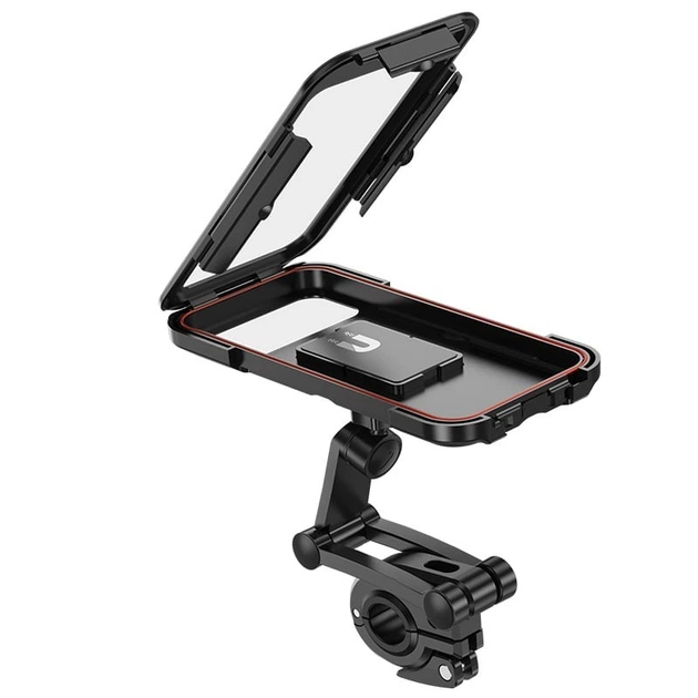 Держатель для телефона на велосипед, мопед, мотоцикл Hoco CA101 Rider 4.5-7" Black - Фото 6 Держатель для телефона на велосипед, мопед, мотоцикл Hoco CA101 Rider 4.5-7" Black - изображение 6
