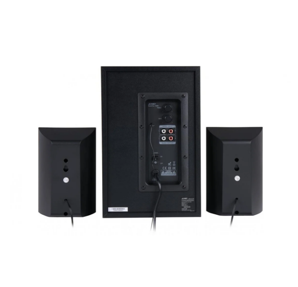 Акустична система 2.1 F380X Sub-28W+2*13W чорний F&D - изображение 2