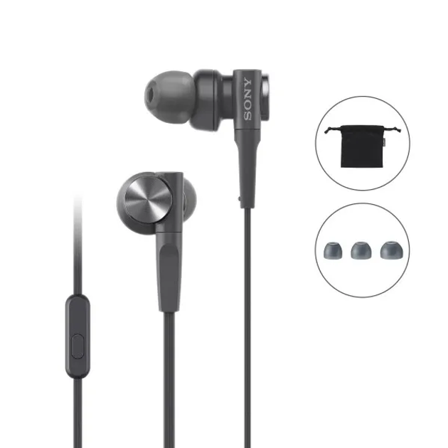 Навушники Sony MDR-XB55AP (MDRXB55APB.CE7) Black - зображення 3