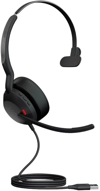 Słuchawki Jabra Evolve2 50 Mono MS Black (25089-899-999) - obraz 1