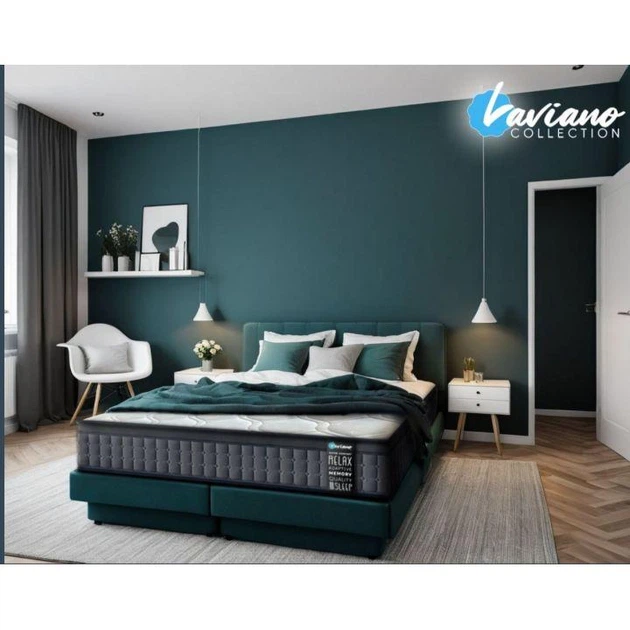 Матрац ортопедичний Laviano Spring Aqua Memory Gel 180x200 см (152650) - Фото 3 Матрац ортопедичний Laviano Spring Aqua Memory Gel 180x200 см (152650) - зображення 3
