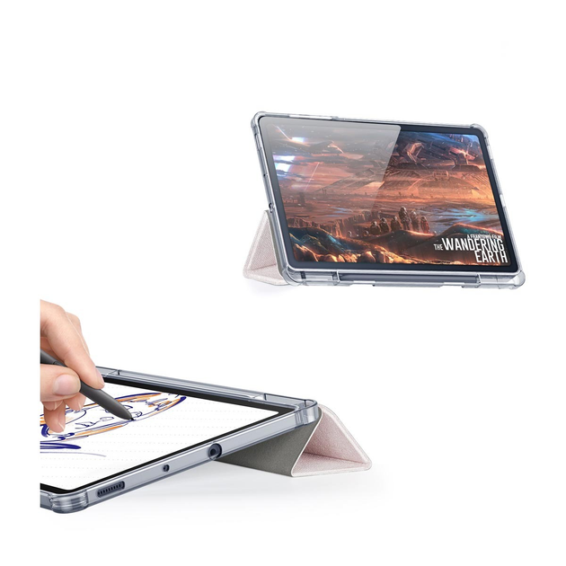 Чехол книжка DUX DUCIS Unid Series для Samsung Galaxy Tab S6 Lite (2020/2022/2024) Pink - Фото 8 Чехол книжка DUX DUCIS Unid Series для Samsung Galaxy Tab S6 Lite (2020/2022/2024) Pink - изображение 8