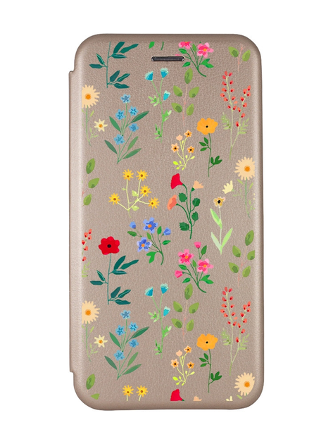 Чехол-книжка с рисунком для Samsung Galaxy А10 (2019)/А105 Золотой ...