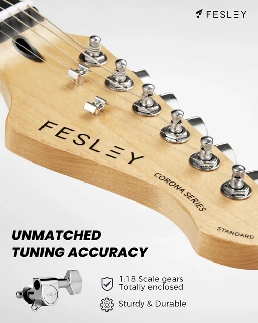 Электрогитара Fesley FST100 BK (комплект) - изображение 5
