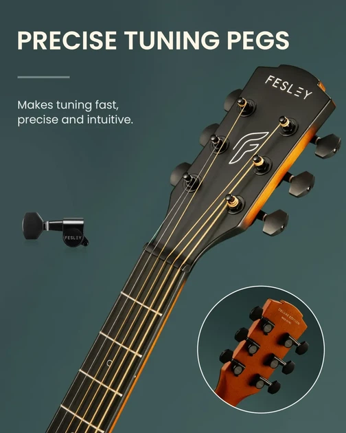 Гітара електро-акустична Fesley FD80 NT - зображення 7