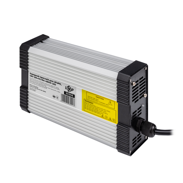 Зарядное устройство для аккумуляторов LiFePO4 48V (58.4V)-10A-480W-LED - изображение 3