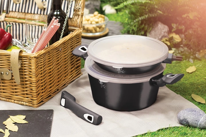 Набір посуду Berlinger Haus Metallic Line Carbon Pro Edition (BH-7052) - зображення 4