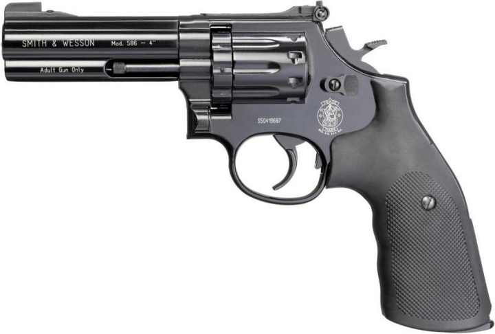 Пневматичний пістолет Umarex Smith&Wesson Mod. 586, 4" (448.00.04) - зображення 1