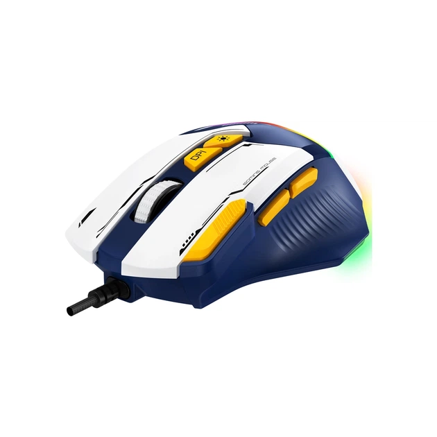 Мишка GamePro GM300BL USB Blue/White - зображення 3