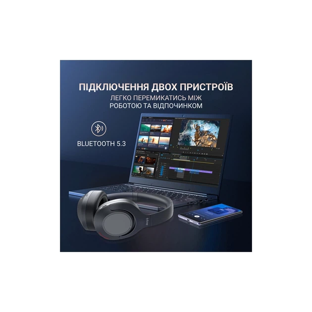Навушники Fifine X3 Wireless Black (X3) - Фото 11 Навушники Fifine X3 Wireless Black (X3) - изображение 11