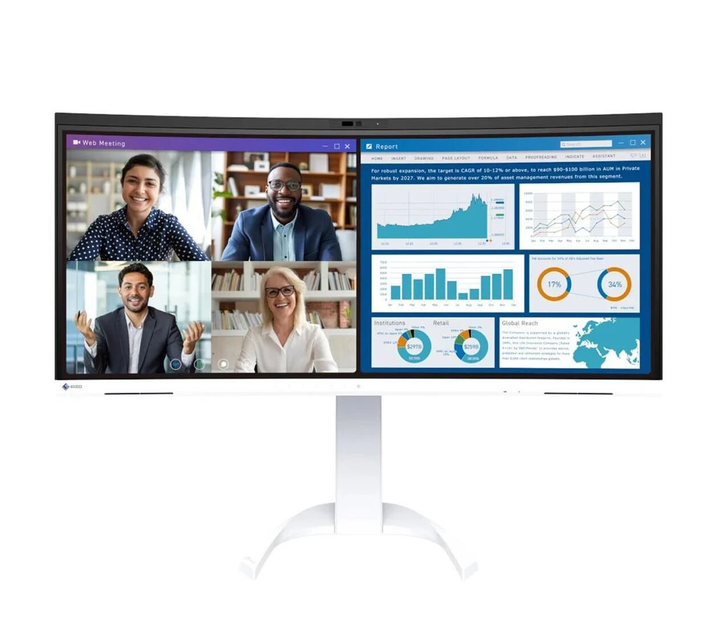 Монитор Eizo FlexScan EV3450XC-WT (EV3450XC-WT) EU - изображение 1